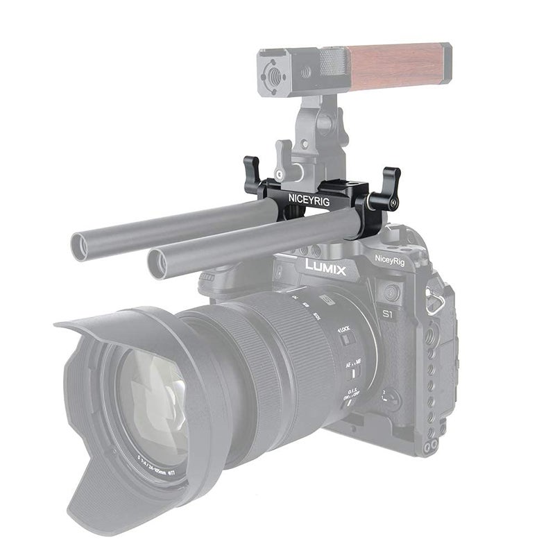 NICEYRIG 15mm Rod Clamp with NATO Rail for 15mm Rod Railblock Support System, Follow Focus, DSLR Camera Cage - 333 - Image 3